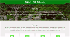 Desktop Screenshot of aikidoofatlanta.com
